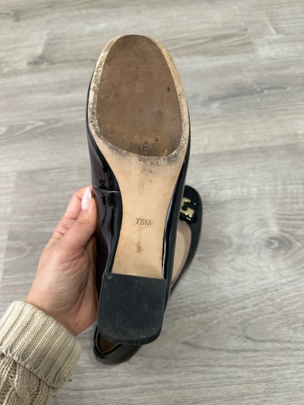Tory Burch Black Patent Leather Shoes - Picture 5 of 7